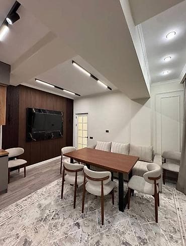 2 комнаты, 55 м², Пишпек Элитка, 13 этаж, Дизайнерский ремонт — 2