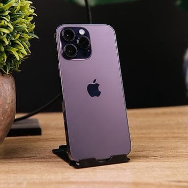 IPhone 14 Pro Max, Б/у, 256 ГБ, Deep Purple, Коробка, 79 %