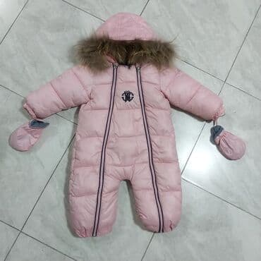 шапка детская 2 3 года: Детский зимний комбинезон розового цвета. - Теплый — 2