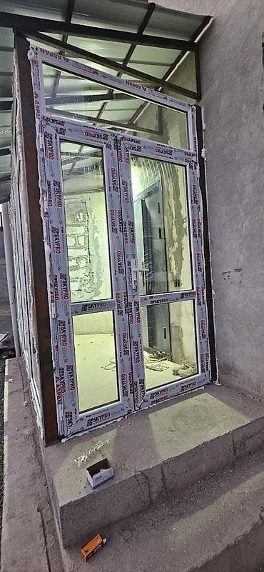деревянные окна бишкек: Пластиковые окна и двери " Сапат пласт" в г. Ош. Замер и доставка — 2