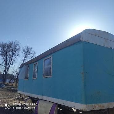 Вагоны: Передвижной бытовой вагончик (вагон-дом) на шасси. - Каркас — 1