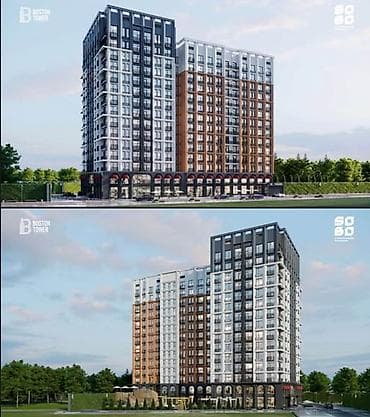 Квартиры: 2 комнаты, 87 м², Элитка, 8 этаж, ПСО (под самоотделку) — 3