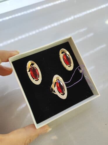 свадебные платья от производителя: Серебряный комплект Серебро напыление золото 925 пробы Размеры — 1