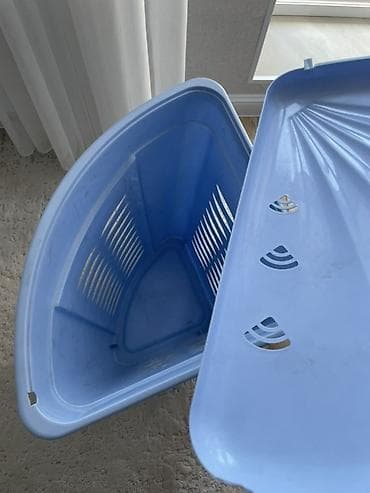 foldable table: Корзина для вещей, цвет - Голубой — 1