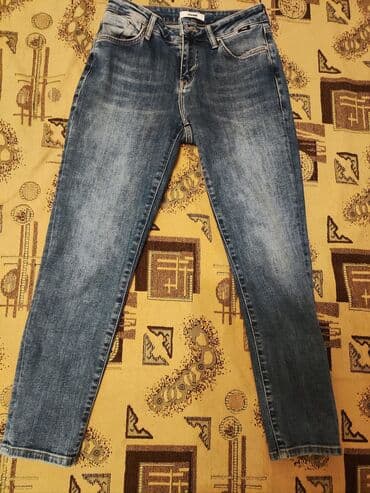 Брюки Скинни, Осень-весна, Стрейч, Б/у, S