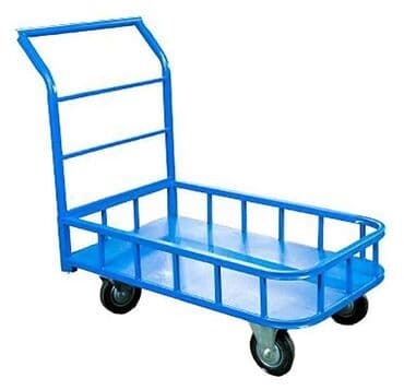 тележка платформенная: Тележка платформенная TOR ТП-Б (600х1000) (колёса 160 мм) с бортами — 1