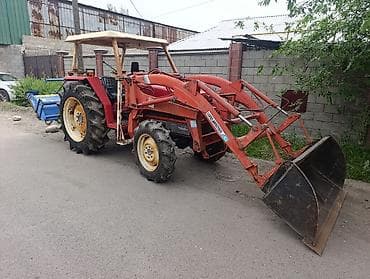 YANMAR Мини-тракторлор: Минитрактор Yanmar FX305 с фронтальным погрузчиком и почвофрезой — 7