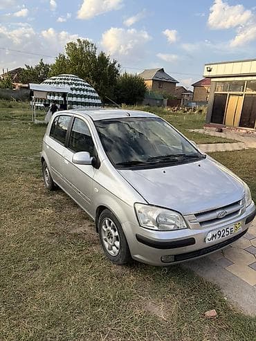 Hyundai Getz: 2004 г., 1.6 л, Кол менен иштөөчү, Бензин, Хетчбек — 1