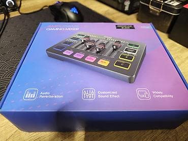 nothing ear 2: Аудиомикшер Fifine AmpliGame SC3 (Gaming Mixer), цвет черный — 4