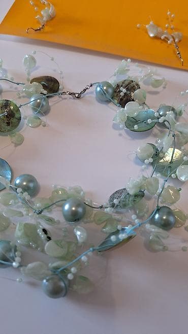 Колье: Коктейльная Бижутерия(ОАЭ). Новая. Состав: 1) Колье+ серьги в — 1