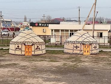 тамада хан: Аренда юрты, Каркас Деревянный, 65 баш, Казан, Посуда, С полом — 2