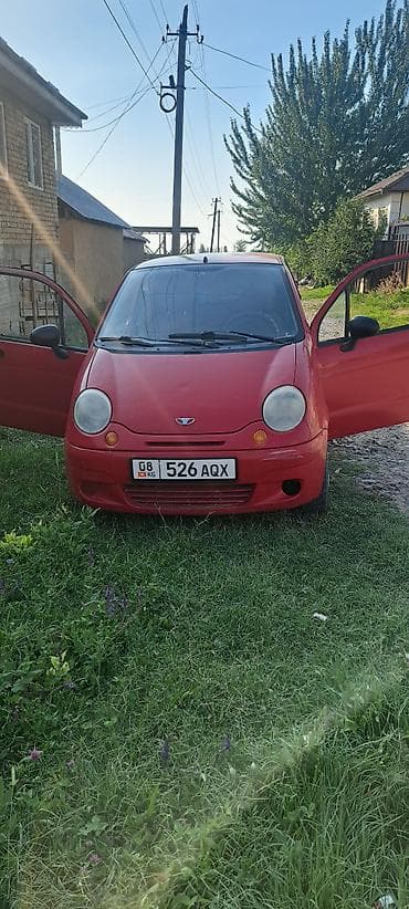 маленький машинка: Daewoo Matiz: 2002 г., 0.8 л, Механика, Бензин, Хэтчбэк — 1