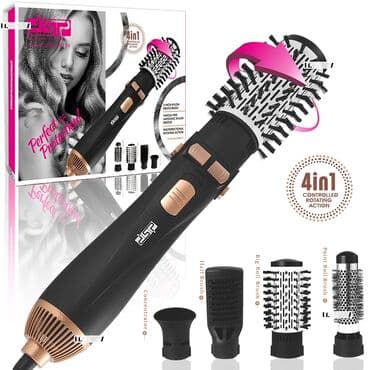 фен с вращающейся щеткой: Фен B-Well, Бытовой, Поворотный шнур — 1