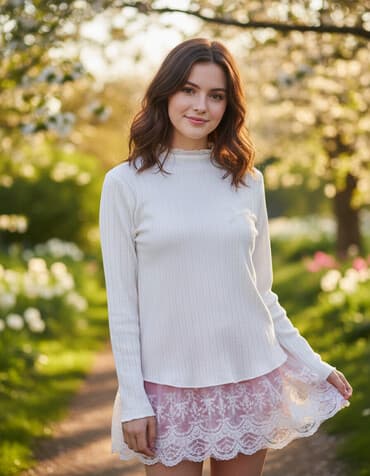 брендовые вещи оригинал: Кофта, Облегающая, Осень-весна, Китай, M — 1