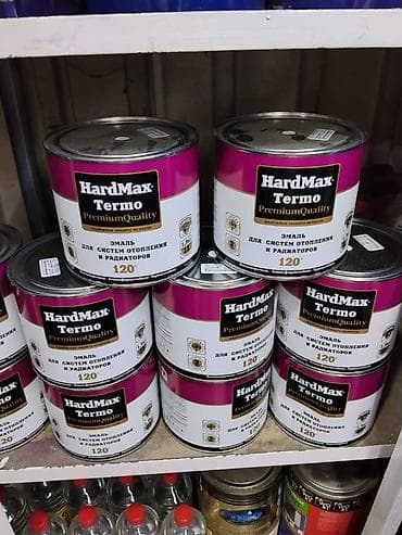 куплю трюмо: Эмаль термостойкая HardMax Termo Premium Quality для систем отопления — 1