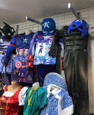 карнавальные платья для девочек: АКЦИЯ НА КОСТЮМЫ ГЕРОЕВ MARVEL! 1399 cом Хотите почувствовать себя — 6