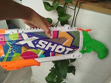 plaud note: Игрушечный бластер X-Shot (ZURU) серии Graffiti. Воденной дробовик — 1