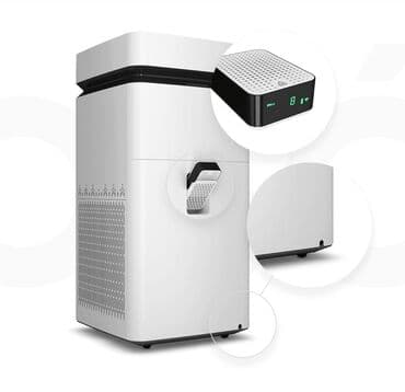 анализатор воздуха: Аба тазалагыч Пол үстү, 50 м² ашык, Аба, НЕРА, Бактерияга каршы — 3