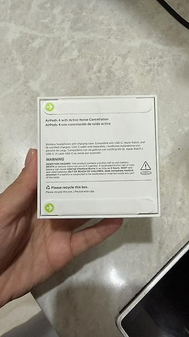 air iphone: 🎧 Продаю AirPods 4 (ANC) ✅ Абсолютно новые, запечатанные, коробка не — 2