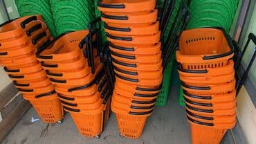 Оборудование для производства: Корзины, тележки, корзины с колесиками и многое другое! Размеры и — 9