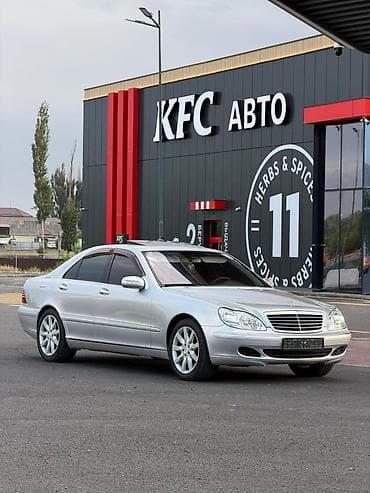 токмок срочно: Mercedes-Benz S-Class: 2004 г., 5 л, Автомат, Бензин, Седан — 1