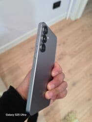 телефон с: Samsung Galaxy S25+, Колдонулган, 256 ГБ, түсү - Кара, eSIM, 2 SIM, 1 SIM — 5