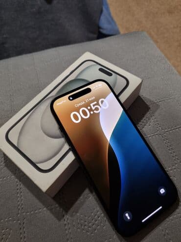 айпат 6 мини: IPhone 15 Pro, Новый, 128 ГБ, Black Titanium, Коробка, 99 % — 2