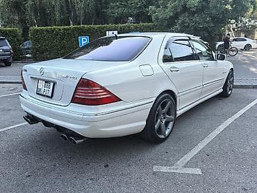 нур мото: Mercedes-Benz S-Class: 2002 г., 5 л, Автомат, Бензин, Седан — 3