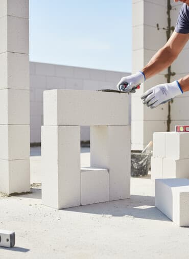 куплю газабетоные оборудование для производства газаблока: Газоблок, Неавтоклавный, 600x200x300, D700 — 1