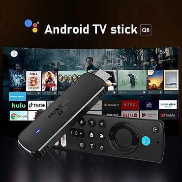 Телевизоры: 📺 Android TV Stick Q8 | 4K / Full HD | Wi-Fi 6 | Google Voice — 4