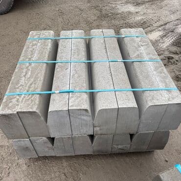 бетонные: Дорожный бордюр, Прессованный, Бетонный, Новый — 7