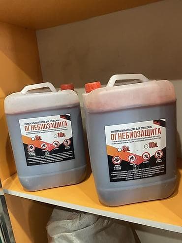 Огнебиозащита для древесины — универсальный состав в канистрах