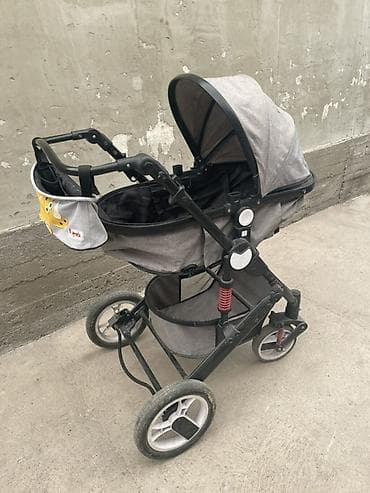 Универсальная детская коляска 2-в-1 (прогулочный блок с возможностью