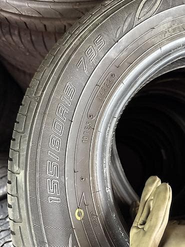шина 14 цена: Шины 155 / 80 / R 13, Лето, Б/у, Комплект, Легковые, Япония, DUNLOP — 4