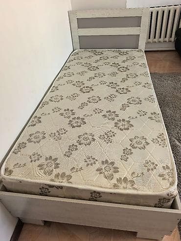 одно спальное кровать: Односпальная кровать, С матрасом, длина - 200 см — 2