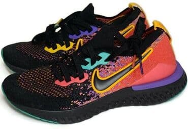 nike 43: Кроссовки, 39, 39.5, 40, Nike, Б/у, цвет - Черный, Самовывоз — 2