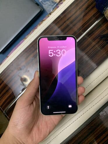 экран разбит: IPhone 12, Б/у, 128 ГБ, Matte Midnight Green, Зарядное устройство, Кабель, 80 % — 2