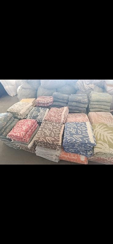 постельное белье вареный хлопок: Покрывало для кровати, Все сезоны, Двусторонний — 2