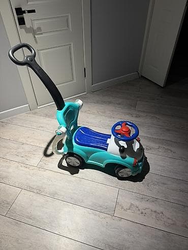 машина пултовый: Детская каталка-машинка 2-в-1 - Тип: машинка-каталка с родительской — 2