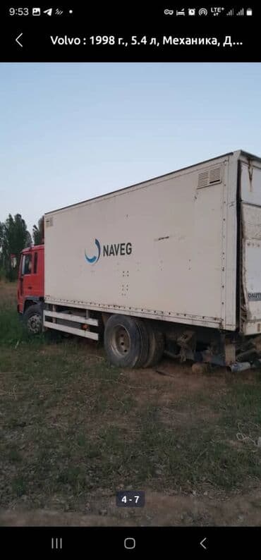 авто с последующим выкупом бишкек саната: Volvo : 1998 г., 5.6 л, Механика, Дизель, Фургон — 5