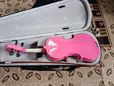 Скрипки: Яркая розовая скрипка в отличном состоянии. Идеально подойдёт для — 4