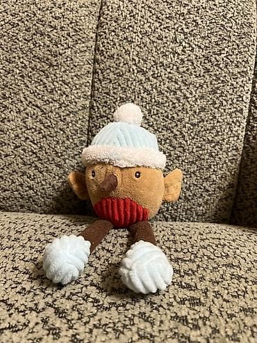 новогодн: Мягкая игрушка «Зимний гномик/эльф» - Компактная плюшевая игрушка в — 1
