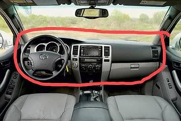 Автохимия: Тойота 4ранер 215. Панель торпеда 9год . Серый и бежевый. В отличном — 2