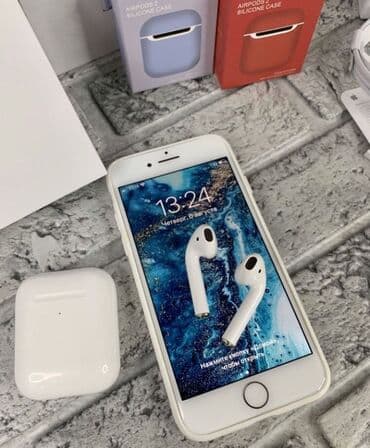 recrsi airpods: Вкладыши, Apple, Новый, Беспроводные (Bluetooth), Классические — 8