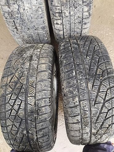 Комплект из 4 колес Audi на легкосплавных дисках 5-спиц.Размер 16 цена — 2