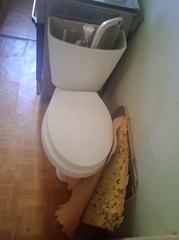 Унитаз Напольный, Материал: Фаянс — 4