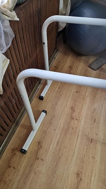 шарниры для ворот: Турник, Брусья, Напольный, Б/у, Платная доставка, Самовывоз — 1