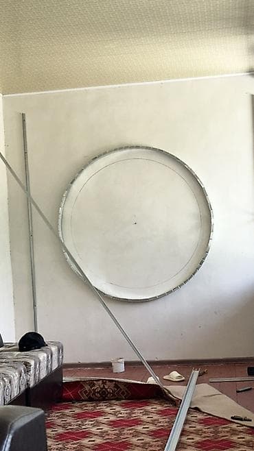 string art: Декоративная панель «Луна» для стены - Крупный круглый панно с — 2
