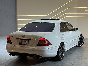 Транспорт: Mercedes-Benz S-class AMG: 2004 г., 5.5 л, Автомат, Бензин, Седан — 4