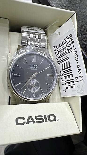 наручные: Классические часы часы, Casio, Япония, Оригинал, Мужские — 1